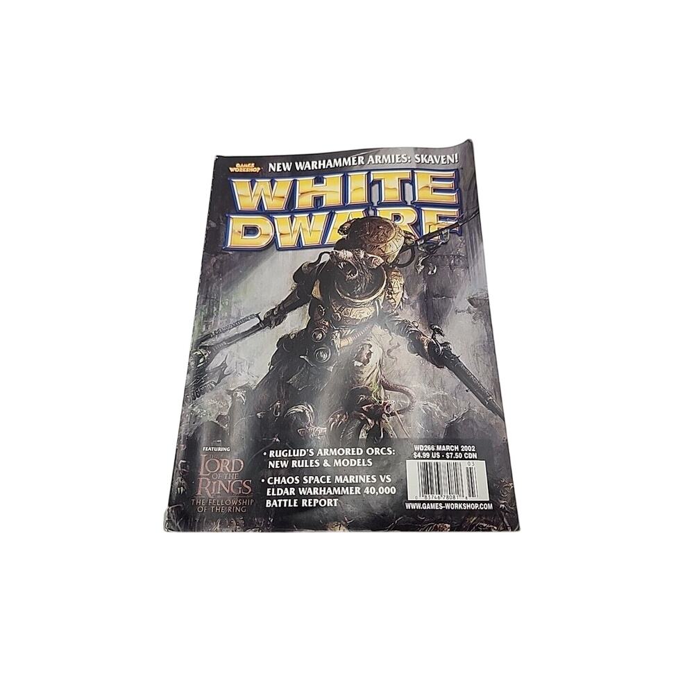 Games Workshop: White Dwarf Magazine Issue 266 March 2002